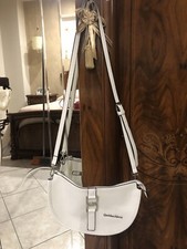 Borsa tracolla bianca usato  Barrafranca