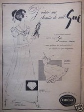 Publicité 1958 lingerie d'occasion  Compiègne