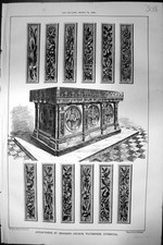 Old antique print for sale  UK