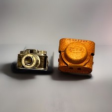 Usado, MINI CÂMERA ESPIÃ Vintage Click e estojo de couro Japão. década de 1950. Muito legal não testado! comprar usado  Enviando para Brazil