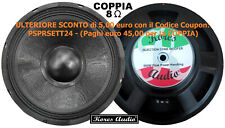 128 coppia woofer usato  Belpasso