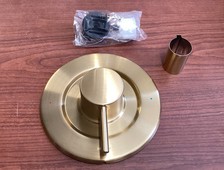 NOVO Moen T2191BG Kit de Guarnição de Válvula de Alinhamento Banheiro Moderno Acabamento Dourado Escovado B263 comprar usado  Enviando para Brazil