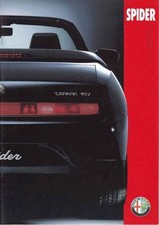 catalogue / brochure Alfa Romeo Spider (916) 02/1996 Suisse en italien comprar usado  Enviando para Brazil