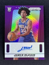 Assinaturas Panini Prizm Deca Jared Mccain #PDS-MCC roxo controle remoto 2024-25 autografadas /75 comprar usado  Enviando para Brazil