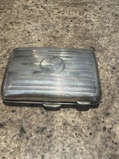 Cigarette case hallmarked for sale  STANLEY