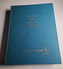 Design of Welded Structures by Omer W. Blodgett Hardcover comprar usado  Enviando para Brazil