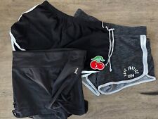 Usado, Justice Girls Lote de 3 Pantalones Cortos Gris Delfín Cortos Negros Bicicleta Recortados L XL 14 16 segunda mano  Embacar hacia Argentina