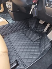 TAPETES COMPLETOS FERRARI F430 430 F1 AUTO DIAMANTE ACOLCHOADO RHD couro preto comprar usado  Enviando para Brazil