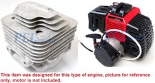 2 tempos 47cc 49cc MOTOR 40mm cabeça de cilindro mini bicicleta bicicleta de bolso I CK11, usado comprar usado  Enviando para Brazil