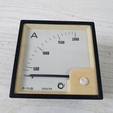 Analogue ammeter 2000amp for sale  GLASGOW