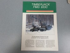 Timberjack fmg 933c for sale  Myerstown