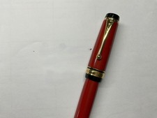 Pilot Custom Urushi Vermillion Red Medium #30 18KT Złota stalówka Jumbo Minty Używana  na sprzedaż  Wysyłka do Poland