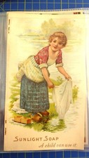 Advertising sunlight soap. for sale  NEWARK