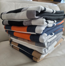 NOVO Monograma Cashmere Decoração para Casa Cobertores e Cobertores Presentes Decoração Cobertor comprar usado  Enviando para Brazil