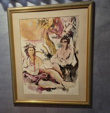 Quadro acquarello franco usato  Roma
