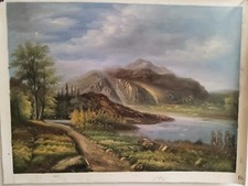 Quadro dipinto mano usato  Palermo
