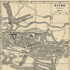 Vitré bretagne carte d'occasion  Quimper