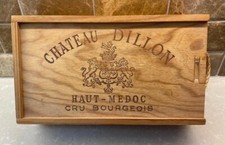 Wood wine box for sale  La Fontaine