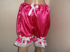 Deep pink satin for sale  LEIGH