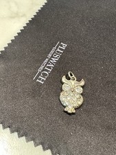 Owl pendant charm usato  Cisliano