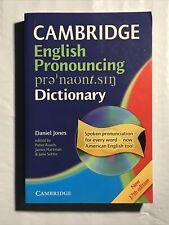 Cambridge English Pronouncing Dictionary... by Jones, Daniel Mixed media product comprar usado  Enviando para Brazil