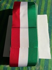 Nastro tricolore tessuto usato Nastro tricolore tessuto usato  Virle Piemonte