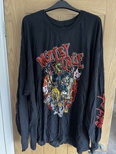 Motley crue 3xl for sale  PONTYPOOL