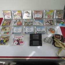 NINTENDO Pokemon  DSi  Konsole Schwarz mit Kabel Tasche läuft  & 19 Spiele comprar usado  Enviando para Brazil