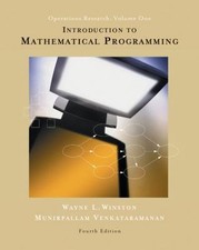 Introduction mathematical prog for sale  San Francisco