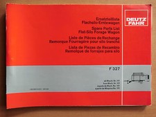 Deutz fahr ersatzteilliste gebraucht kaufen Deutz fahr ersatzteilliste gebraucht kaufen  Könnern