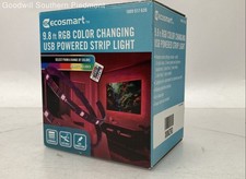 Tira de luz alimentada por USB que cambia de color RGB Ecosmart 9,8 pies - Caja abierta segunda mano  Embacar hacia Mexico