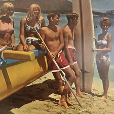 Vintage surfing art for sale  Klamath Falls