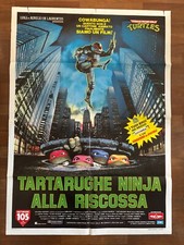 Manifesto tartarughe ninja usato  San Lazzaro di Savena