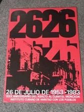 Cuban revolution poster for sale  LONDON