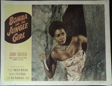 Bomba and the Jungle Girl Lobby Card 1953 Suzette Harbin com faca! comprar usado  Enviando para Brazil