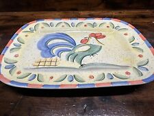 rustic plate large ceramic for sale  Delphi