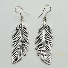 Feather pierced earrings for sale  Walden