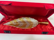 Leaf shaped silver for sale  UK