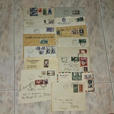 Lotto buste viaggiate usato  Paola