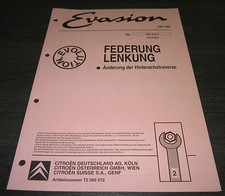 Werkstatthandbuch citroen evas gebraucht kaufen  Wilhelmshaven