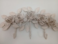 Metal white rose for sale  ROTHERHAM