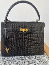 Echte lack krokoleder gebraucht kaufen  Berlin