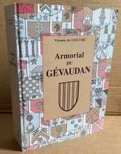 Armorial gévaudan. vicomte d'occasion  Saint-Mandé