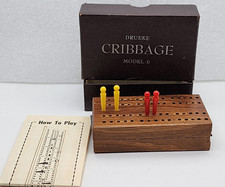 Drueke cribbage model for sale  Palm Desert