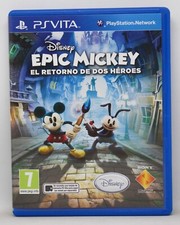 EPIC MICKEY EL RETORNO DE DOS HEROES PSVITA PS VITA PAL ESPAÑA 2 comprar usado  Enviando para Brazil