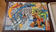 Puzzle supereroi fantastici usato  Roma