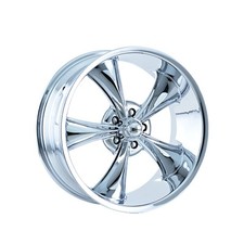1 X RIDLER 695 18X8 5-120.65 83.82 cubo 0 aro de roda cromado deslocado comprar usado  Enviando para Brazil