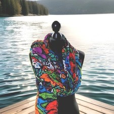 Large multicoloured scarf for sale  HORNCHURCH