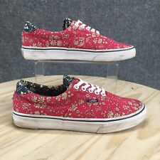 Tênis Vans Feminino 9.5 Masculino 8 Era 59 Liberty Vermelho Floral com Cadarço Baixo TC6D comprar usado  Enviando para Brazil