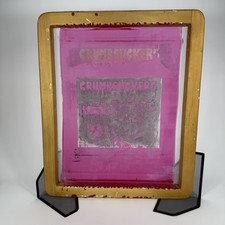 Camisa banda Crumbsuckers vintage impressão tela moldura tela de seda arte punk metal comprar usado  Enviando para Brazil